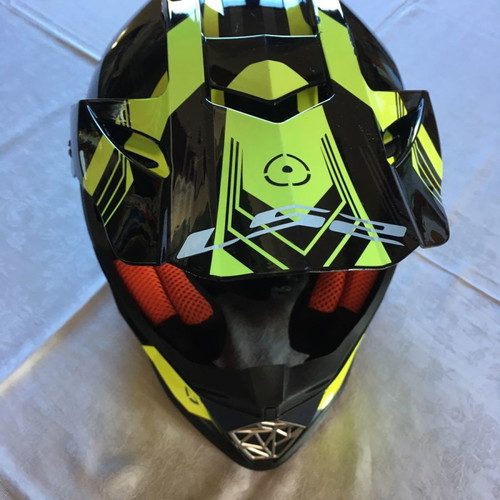 LS2 MX436 Pioneer helmet used