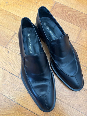 Giorgio Armani Ανδρικά Παπούτσια μεταχειρισμένα, μέγεθος 41, μαύρα