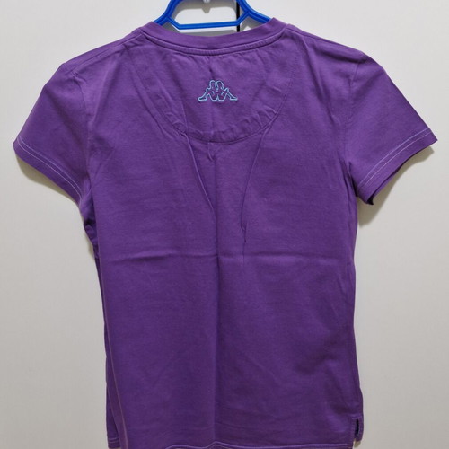 Kappa women's purple T-shirt, size M