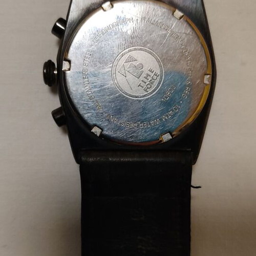 Time Force watch used, men's, black