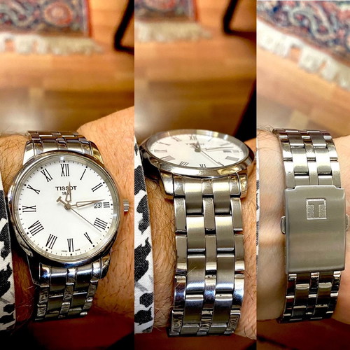 TISSOT classic watch used quartz with sapphire crystal
