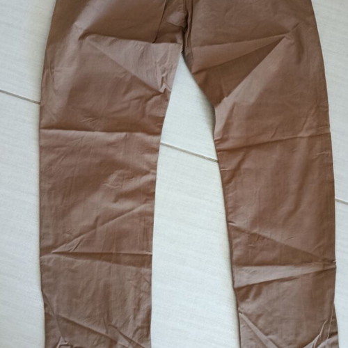 H&M L.O.G.G. men's fabric pants used, brown skinny fit size 31