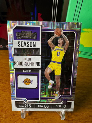 Κάρτα Panini Contenders Basketball Jalen Hood-Schifino RC Mojo Ticket 2023-24 μεταχειρισμένη