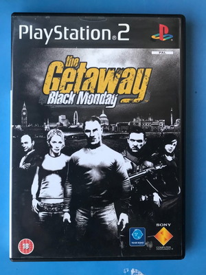 The Getaway Black Monday PlayStation 2 used with London map