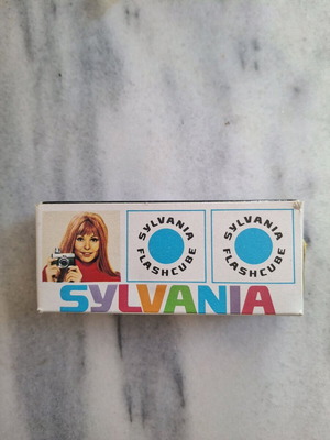 Sylvania Flashcubes καινούργιοι κύβοι φλας μιας χρήσης για αναλογικές μηχανές