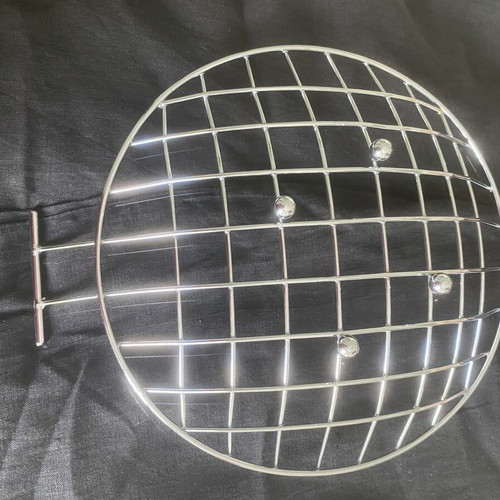 Metal Oval Fruit Bowl with Side Handles like new