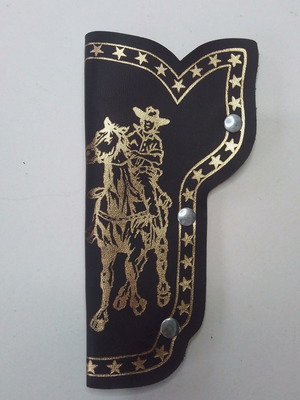 Leather vintage Colt Cowboy gun holster used