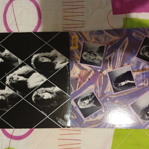 Giuffria vinyl records Silk and Steel 1986 and Giuffria 1984 like new
