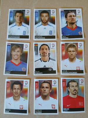 Συλλεκτικά αυτοκόλλητα UEFA EURO 2008 νέα