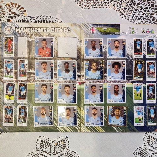 FIFA 365 2019 Panini sticker album used with missing stickers