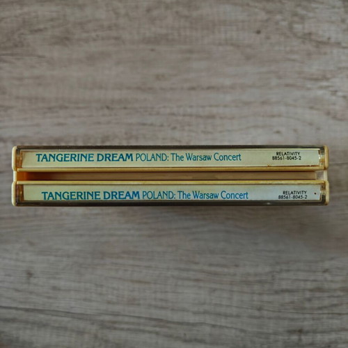 Tangerine Dream The Warsaw Concert double CD in very good condition