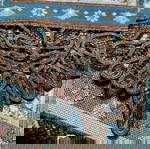 Χειροποίητο Μετρητό Σεμέν Ασημόκλωστη Και Χειροποίητο Λάσε Καινούργιο