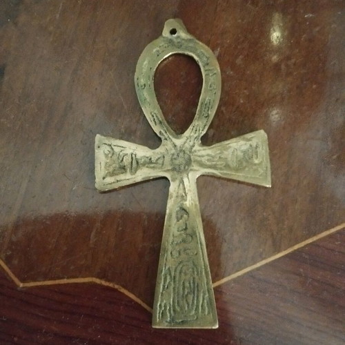 Egyptian Ankh Cross new handmade gold brass
