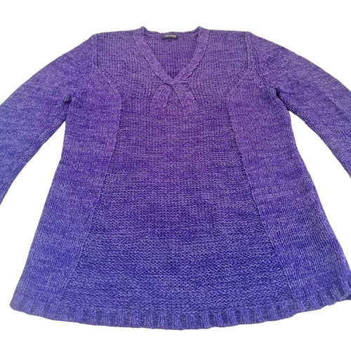 Gerry Weber vintage purple knitted sweater used, medium size