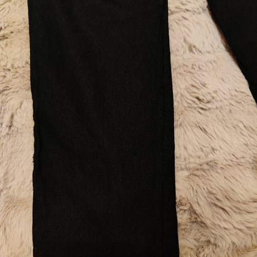 Women's black pants with drawstring and elastic waist like new, size XL