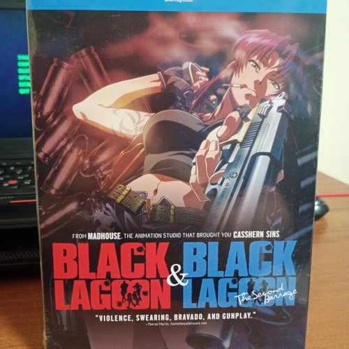 Black Lagoon Combo Pack Blu-ray and DVD new, complete series