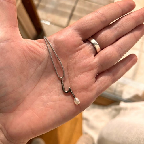 Anna Rosa Moschouti necklace used, silver