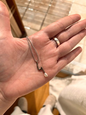Anna Rosa Moschouti necklace used, silver