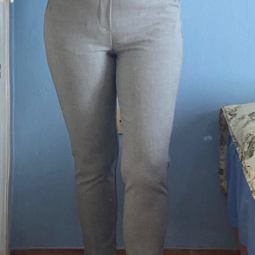 Zara women's pants gray like new, size small