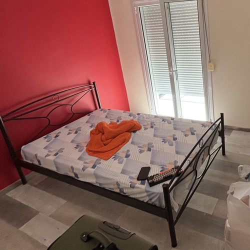 Iron bed frame 120x200 without mattress