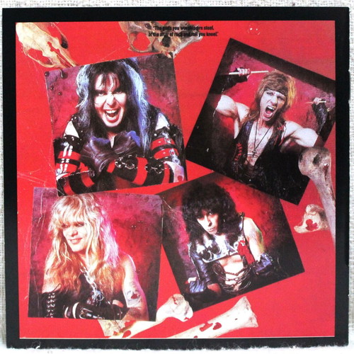 W.A.S.P. CD album reissue remastered digipak with 3 bonus tracks used