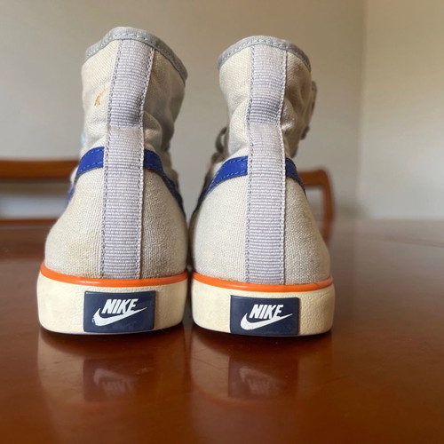 Nike kids canvas boots size 36.5 used, grey unisex