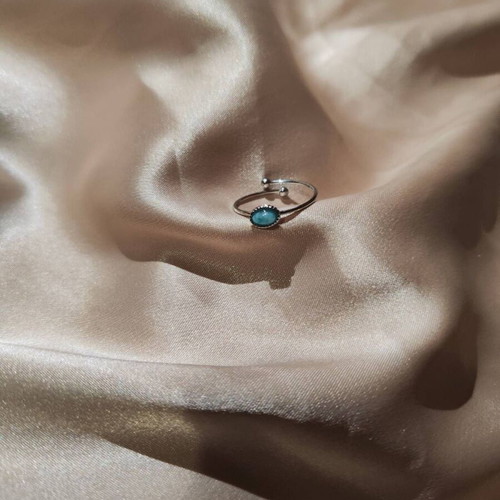 Silver ring ''Blue Moonlight'' new