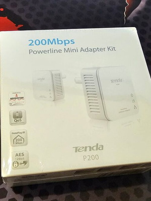 Tenda P200 Kit new, powerline adapter set