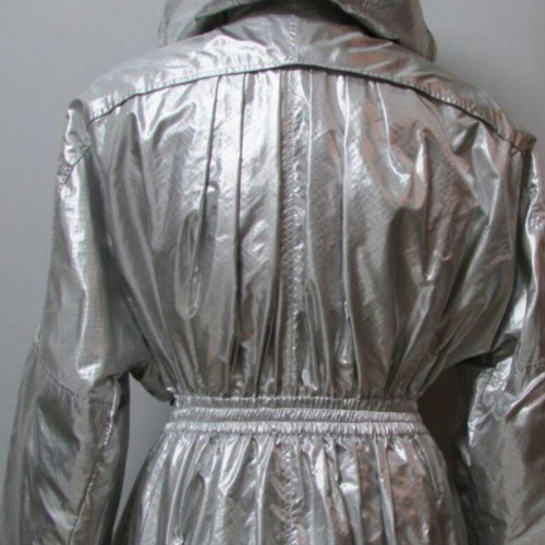 Celine Metallic Silver Insulated Jacket premium edition like new