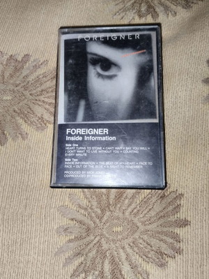 Foreigner Inside Information cassette tape like new, Rock