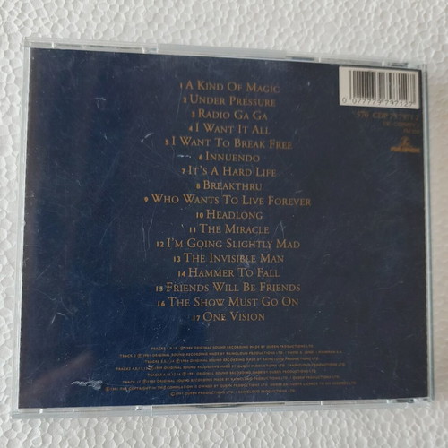 Queen Greatest Hits II CD like new, rock