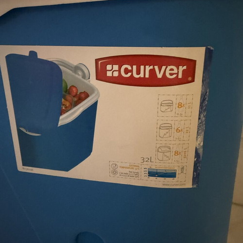Curver portable cooler 32lt blue