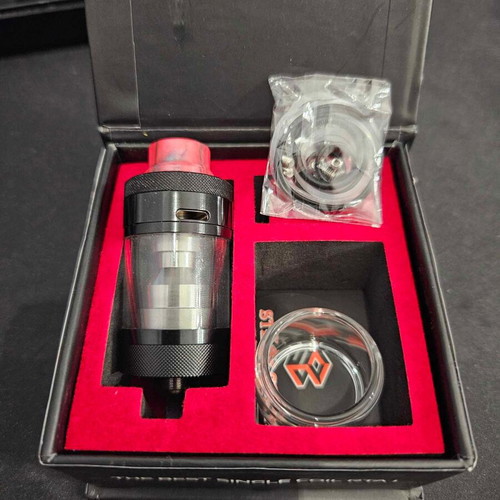 SteamCrave Meson RTA used with new extras