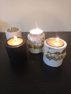 Candlestick new, size 5 by 5.5 centimeters
