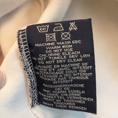 Gant cotton polo shirt XL like new ecru