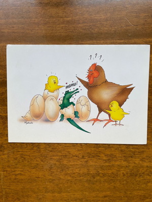 Vintage Easter greeting card new