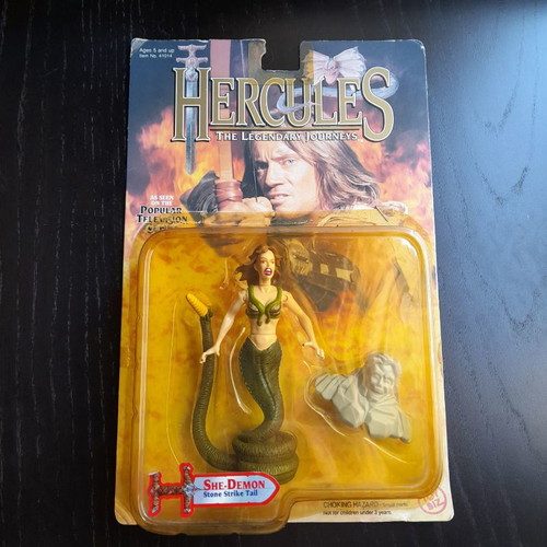 Hercules She-Demon figure new, box in poor condition