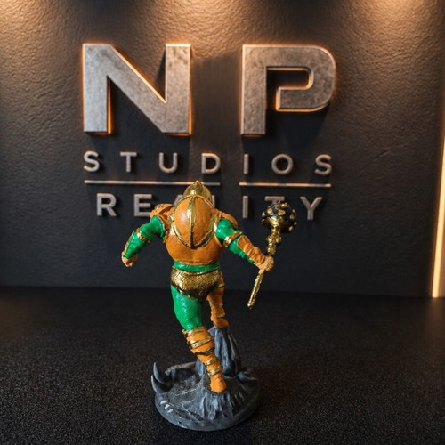 Man At Arms MOTU figure new, 13cm detail