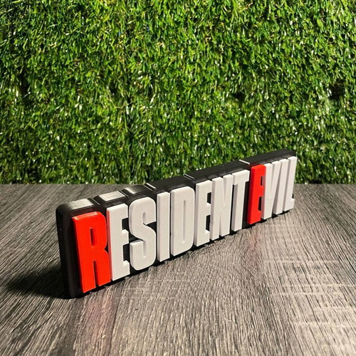 Resident Evil διακοσμητικό λογότυπο καινούργιο