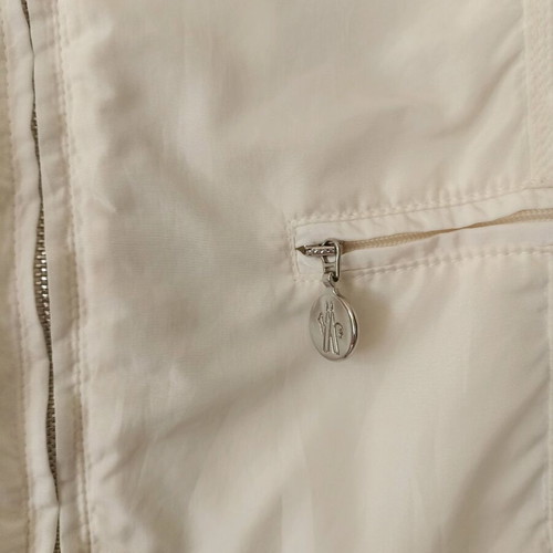 Moncler women's jacket used, white, size M
