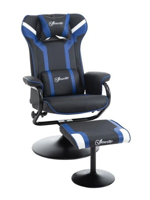 Καρέκλα Gaming Vinsetto με Υποπόδιο Like New και Αυθεντικό Κουτί
