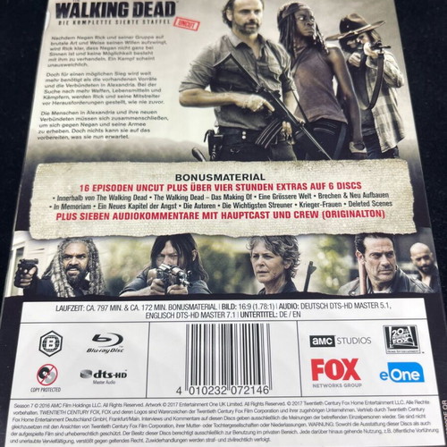 The Walking Dead Season 7 Blu-ray new, action fantasy