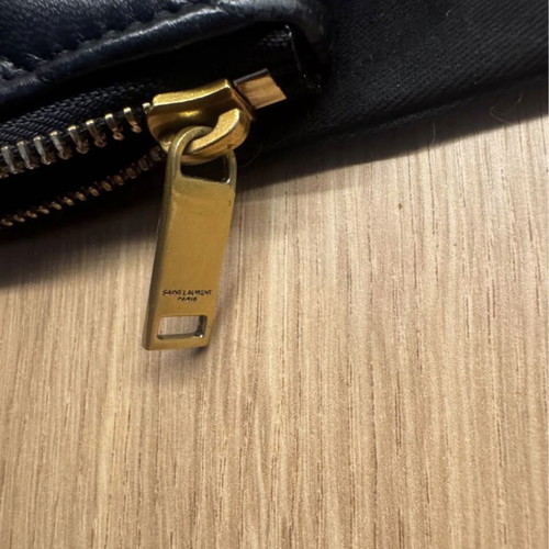 YSL clutch 25cm used, black