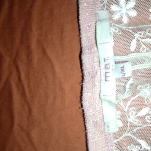 Mat pink thick loose blouse used in very good condition