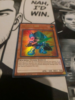 Deskbot 001 used Yu-Gi-Oh! card 1st Edition GFP2-EN107