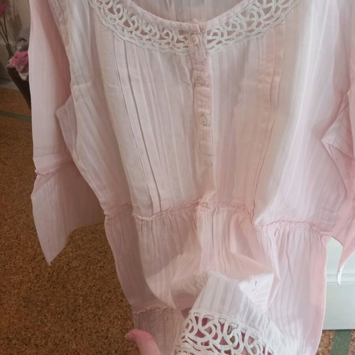 Platinum tunic dress new, pink, comfortable cotton fabric