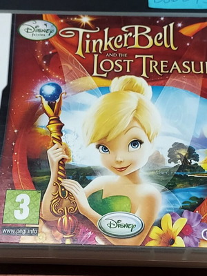 Tinkerbell and the Lost Treasure Nintendo DS case used with accessories