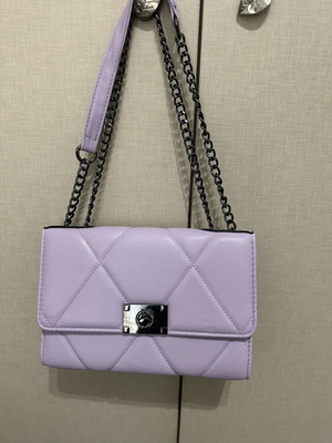 Women's shoulder bag purple lilac like new