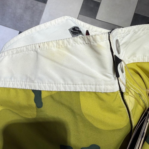 Rrd camouflage swim shorts L new with slight yellowing