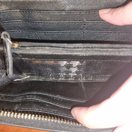 Karl Lagerfeld wallet like new, black